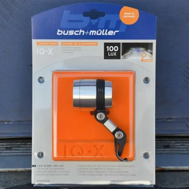Busch & Müller Iq-X Dynamo Headlight – High-Output Led Front Light 1