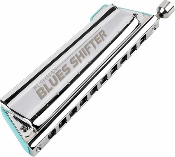 Bushman Blues Shifter Harmonica – Compact Slide-Equipped Diatonic | Free Us Shipping 1