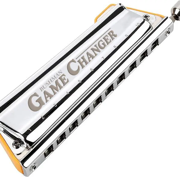 Bushman Game Changer Diatonic Harmonica – 10-Hole With Slide, Solo 6 Tuning | Free Us Shipping 1