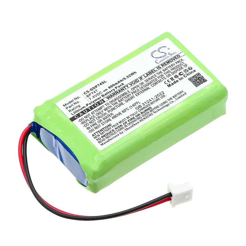 Cameron Sino Cs-Sdp74Sl Extended-Life Replacement Battery 1