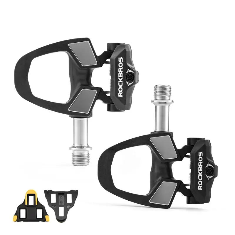 Carbon Spd Road Pedals With Titanium Axle – 180G Ultra-Light Design 1