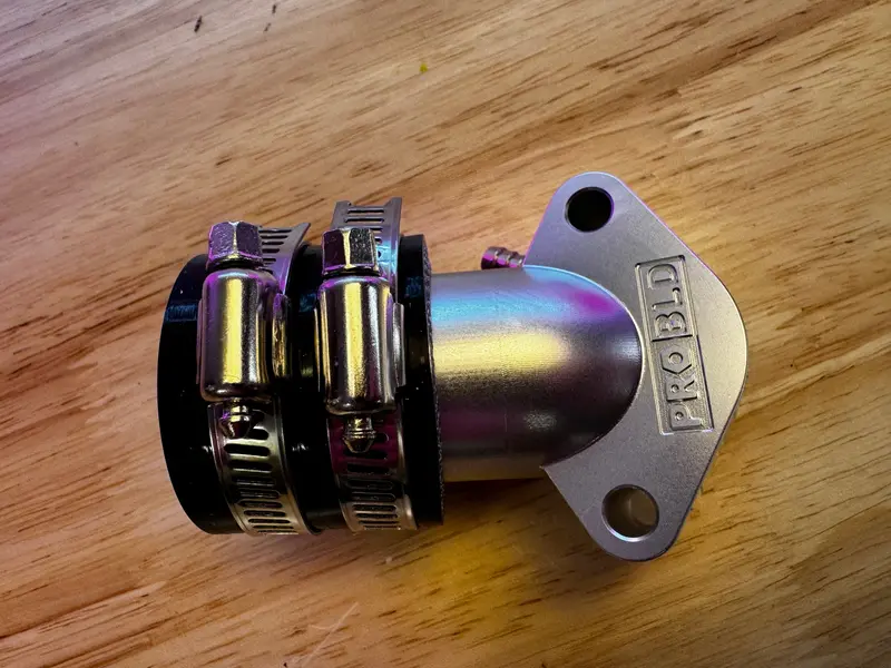 Cnc-Machined Gy6 Pwk Intake Manifold 1