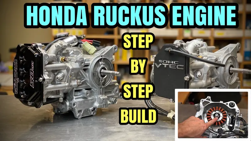 Complete Honda Ruckus Get Engine Build Guide (Video Tutorial) 1