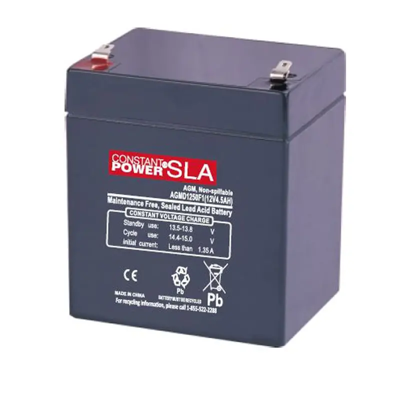 Constant Power Agmd1250F1 12V 4.5Ah Agm Battery – 3/16" Terminal Style 1
