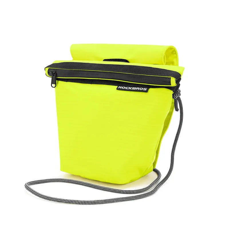 Convertible Expandable Handlebar Bag – Nylon Front Bike Pack With Crossbody Strap 1