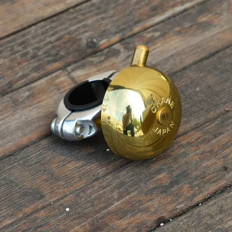Crane Spring Bell – Compact Size For Urban Riding 1