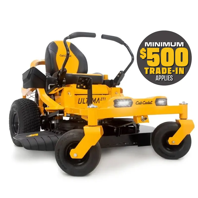 Cub Cadet Ultima Zt1 42 Zero-Turn — 42" Fabdeck, 21.5Hp Kawasaki, Lap-Bar Controls & Dual-Hydrostatic Transmission 1