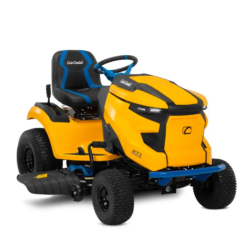 Cub Cadet Xt1 Lt42E Electric Ride-On Mower – 42″ Steel Deck, 56V Lithium-Ion Battery, 5-Year Coverage 1