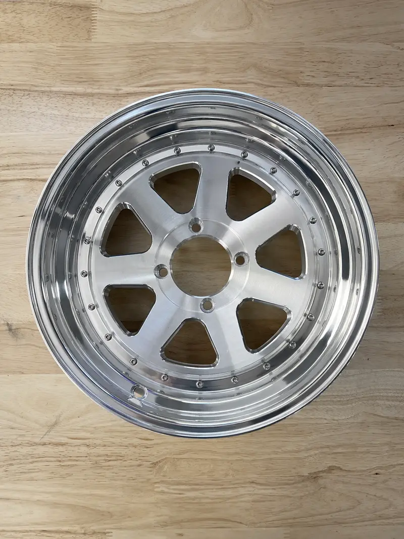 Custom 3-Piece Alloy Wheel Set For Gy6 & Ruckus Scooters