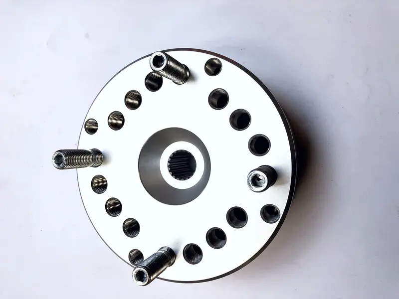 Custom-Finish Rear Drum Hub For Gy6 Ruckus Scooters (Silver Or Black) 1
