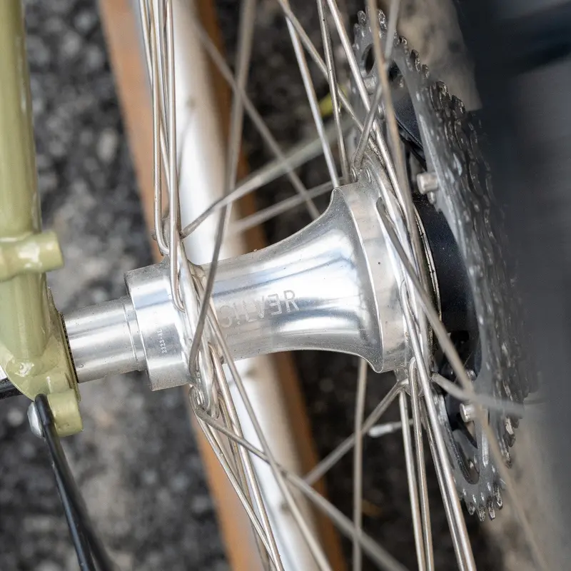 Custom Wheelset: Rbw Silver Hubs With Built-To-Order Rims 1