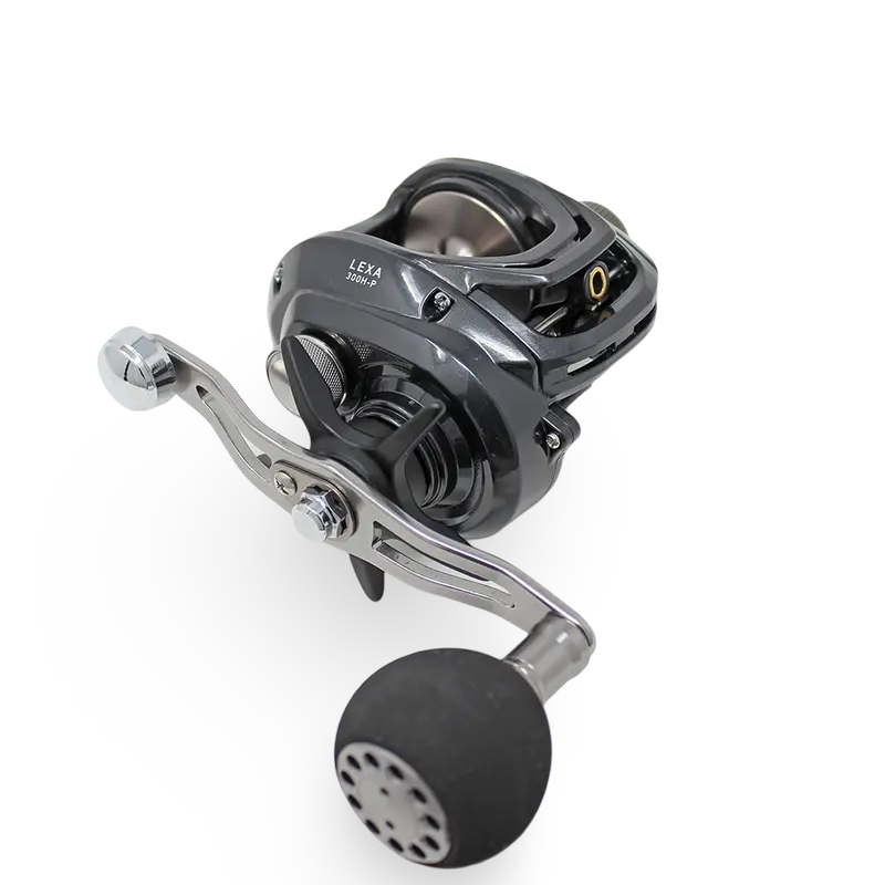 Daiwa Lexa Baitcaster With Extended Power Handle 1