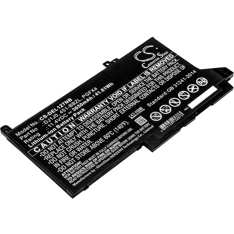 Dell Dj1J0 Replacement Battery For Ultrabook And Thin-And-Light Notebooks 1