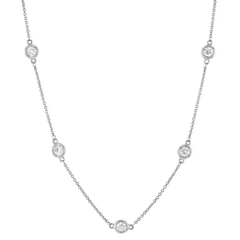 Diamond-By-The-Yard Necklace – Approx. 2.6 Carats Total Weight 1