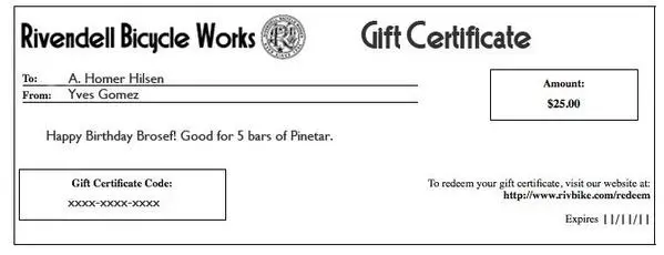 Digital Gift Certificate – Flexible E-Gift For Any Purchase 1