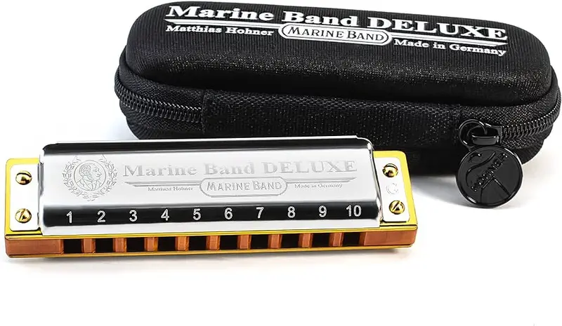 Discounted Hohner Marine Band Deluxe M2005 (Legacy Design) In Ab, Db, Or Eb – Free Us Shipping 1