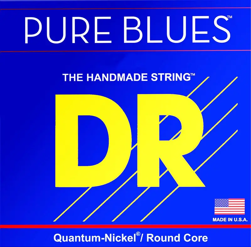 Dr Pure Blues Bass Guitar Strings – Nickel-Plated Steel, Balanced Tension 1