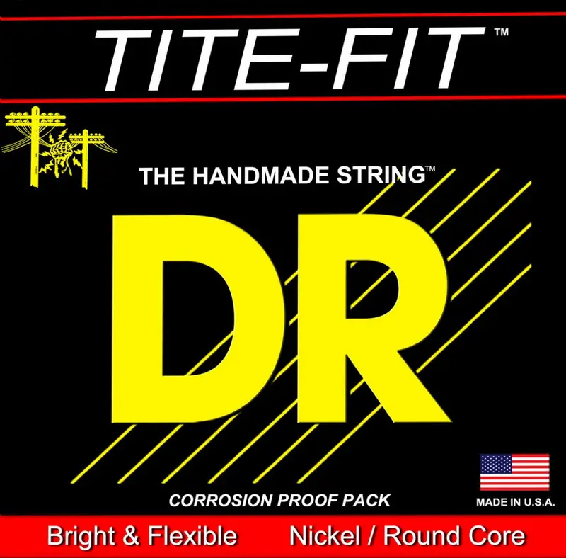 Dr Tite-Fit Electric Guitar Strings – Precision Fit Design 1