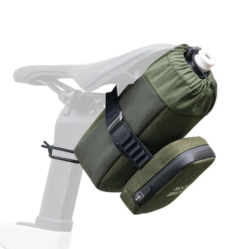 Dual-Function Bicycle Kettle & Tail Bag – Compact Saddle-Mounted Organizer 1