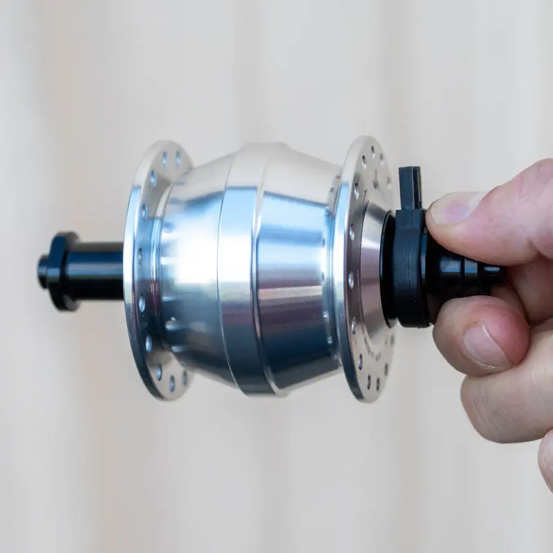 Dynamo Wheelset: Kti Front Hub + Rbw Silver Rear Hub, Bto 1