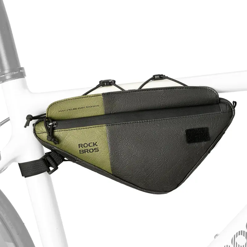Eco-Conscious Triangle Frame Bag – 0.7L Gravel & Road Bike Storage 1