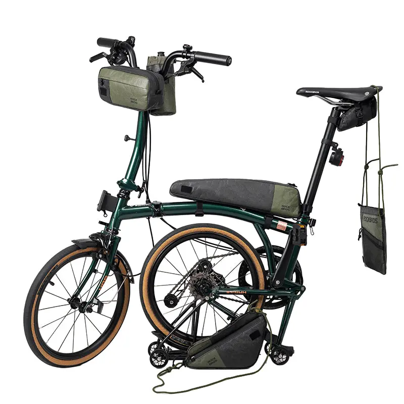 Eco-Friendly 6-Piece Bike Bag Set – Durable & Recycled Materials 1