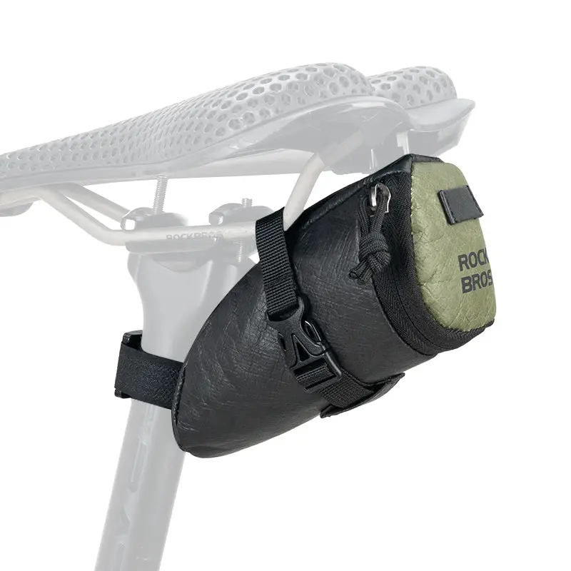 Eco-Friendly Rear Saddle Bag – 0.2L Compact Cycling Essentials Pouch 1
