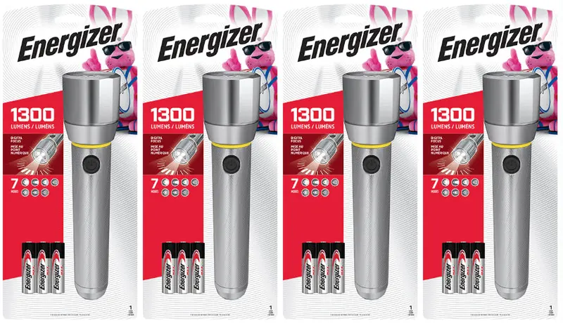 Energizer Vision Hd Metal Flashlight – 4-Pack Epmzh61E 1