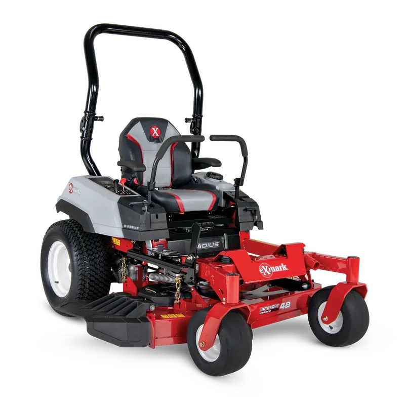 Exmark Radius E-Series Zero-Turn Lawn Mower – 24.5 Hp 708Cc Engine, 48-Inch Ultracut Series 3 Two-Blade Deck 1