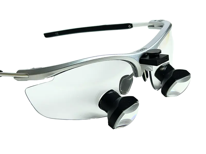 Flex Ii Ttl Magnifier Frame – Silver Finish 1