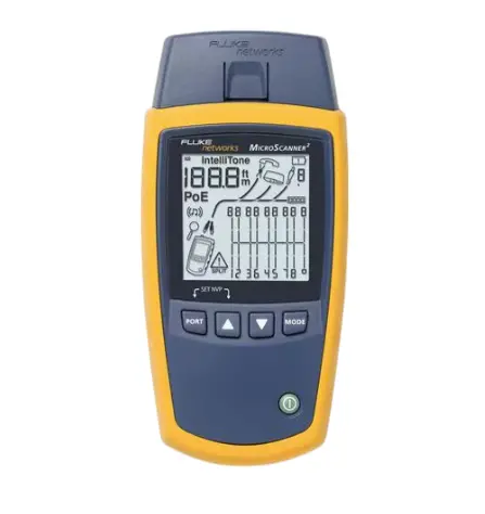 Fluke Microscanner2 Cable Verifier (Ms2-100) – Network Testing Tool (M88172) 1