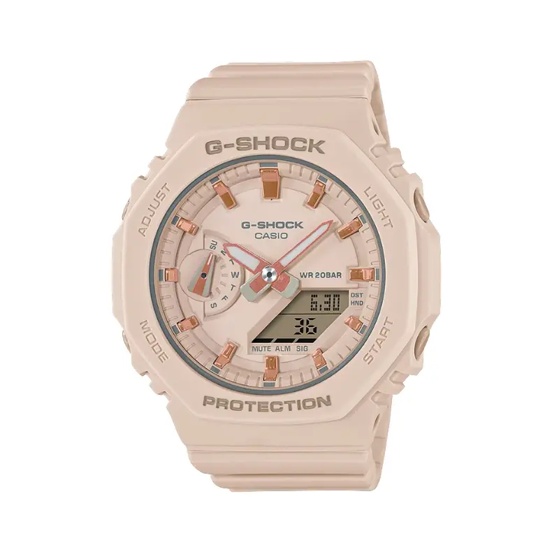 G-Shock Gmas2100-4A – Light Pink & Rose Gold Accent Women'S Watch 1