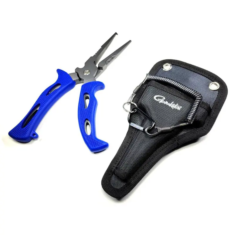 Gamakatsu 9-Inch 45-Degree Fishing Pliers With Ergonomic Grip 1