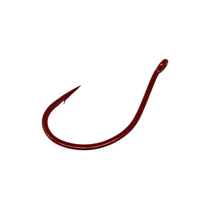 Gamakatsu Drop Shot & Split Shot Hooks – Red Finish 1