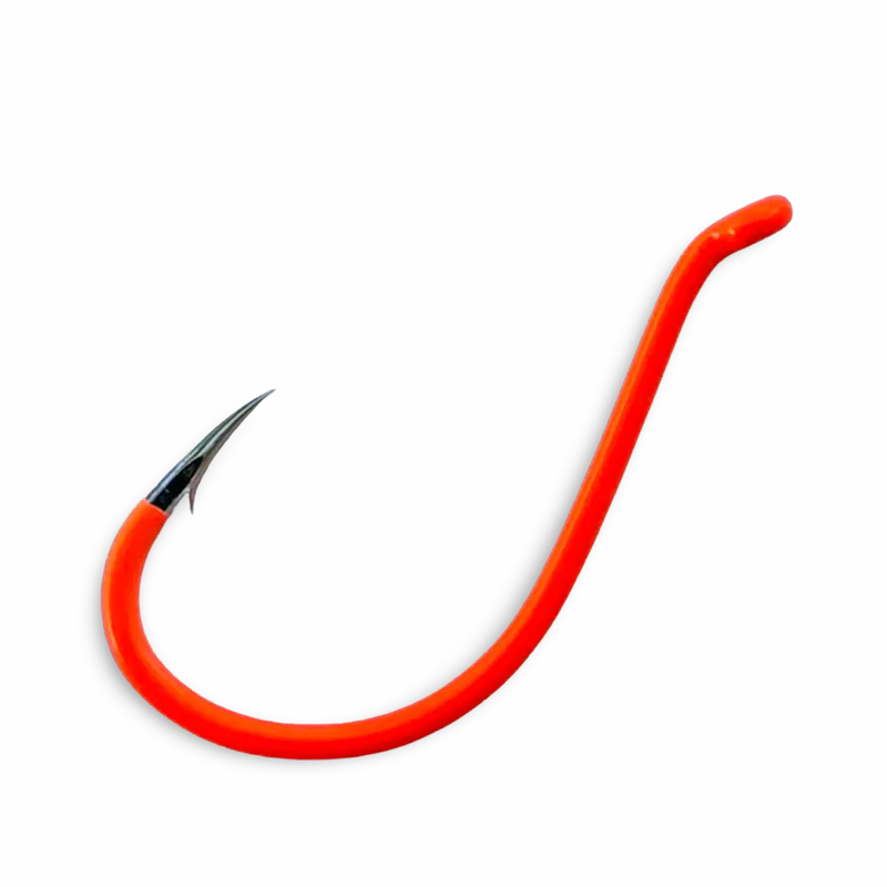 Gamakatsu Fluorescent Orange Octopus Hook – Bright, High-Contrast Terminal Tackle 1