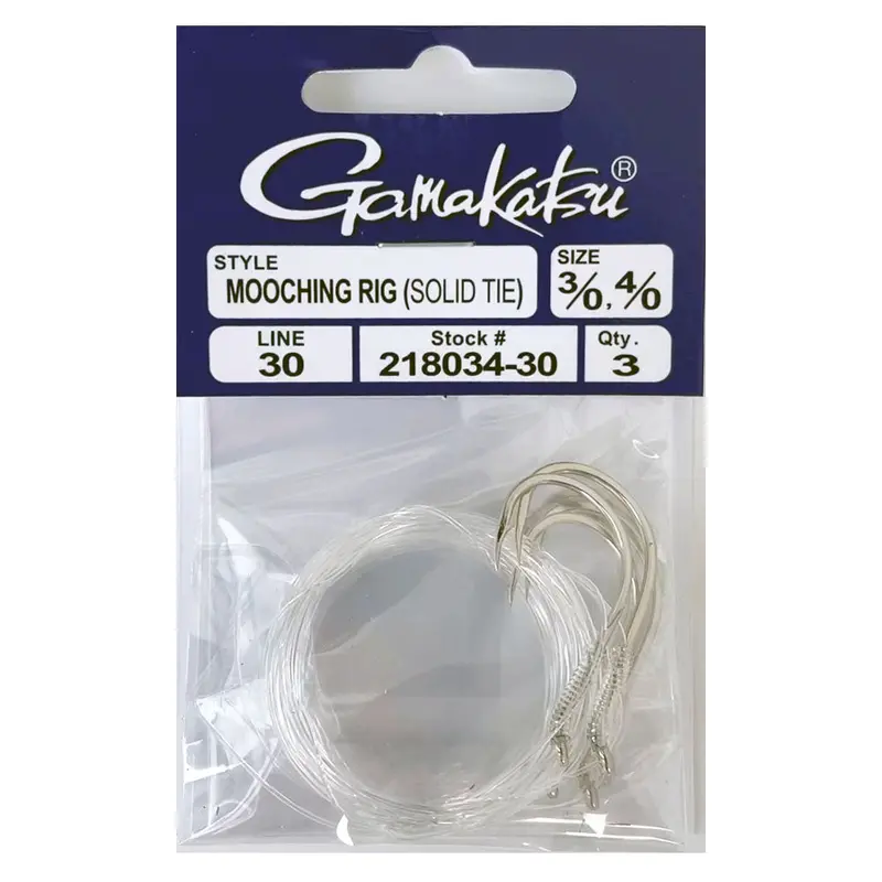 Gamakatsu Mooching Rig – Pre-Tied Solid-Knot Construction For Salmon Fishing 1