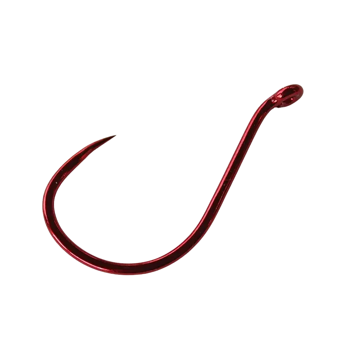 Gamakatsu Octopus Hook — Barbless Red Finish 1