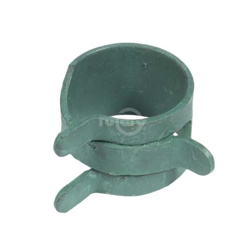 Green 1/4" Hose Clamp – Rotary Color-Coded Tubing Fastener 1