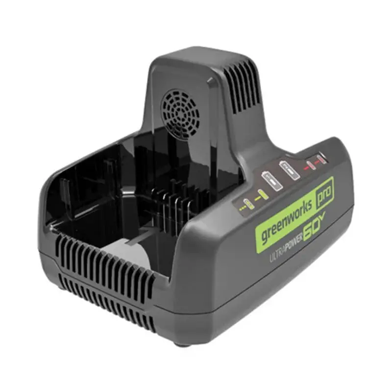Greenworks Cac830 60V Pro Dual-Port Fast Charger (10A Output) 1