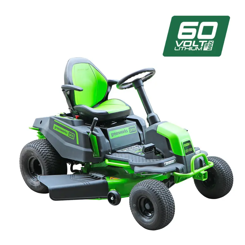 Greenworks Crt426 60V Pro Gen 1 Ride-On Mower – 42″ Deck, Cordless Electric Power For Large Lawns 1
