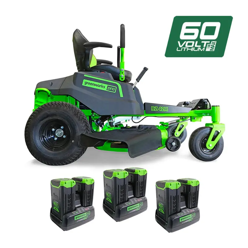 Greenworks Crz426 60V Pro Gen 1 Zero-Turn Mower – 42″ Cutting Width, Cordless Precision Handling 1
