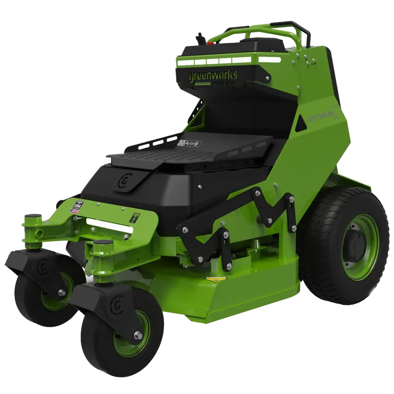 Greenworks Cz36S8X 82V Optimusz 36" Stand-On Zero Turn Mower – 8Kwh Battery For Agile, Comfort-Focused Performance On Varied Terrain 1