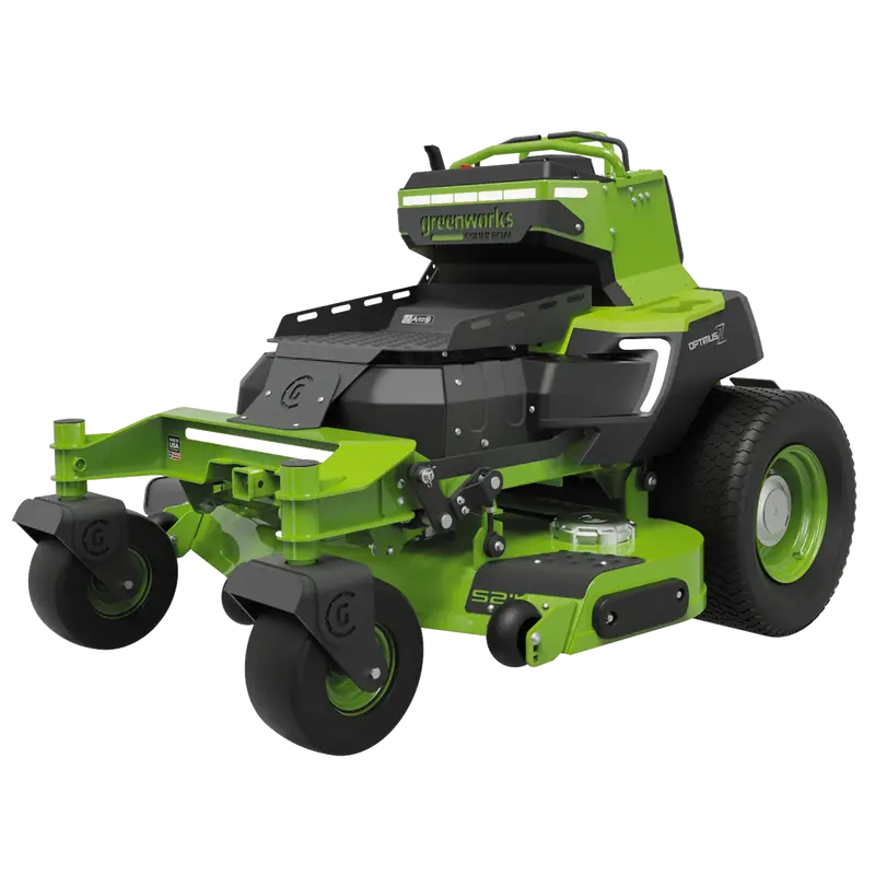 Greenworks Cz52S24X – 82V Optimusz 52-Inch Stand-On Zero-Turn Mower With 4G+Gps Fleet Monitoring [7402007Au] 1