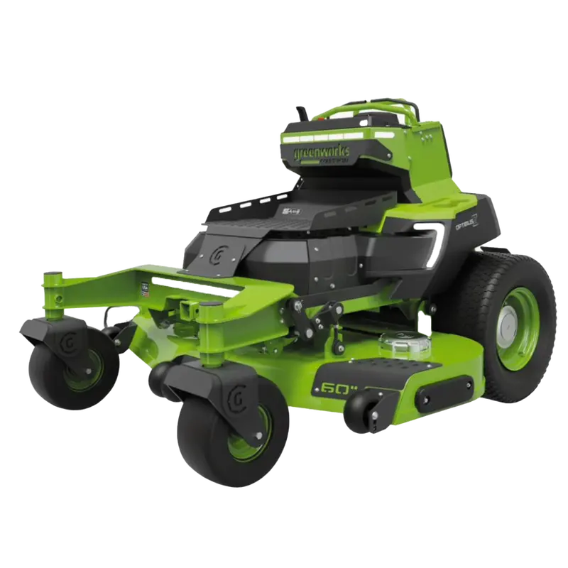 Greenworks Cz60S24X – 82V Optimusz 60-Inch Stand-On Zero-Turn Mower For Adaptive Grass Management [7402107Au] 1