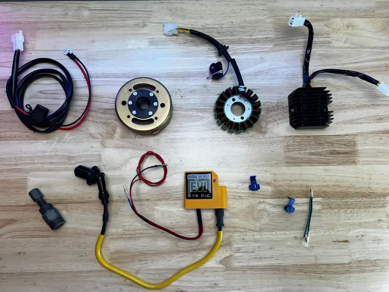 Gy6 18-Pole Charging + Dc Ignition System Bundle 1