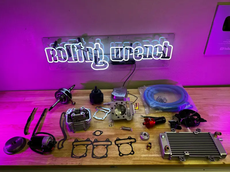 Gy6 205Cc Water-Cooled Stroker Engine Kit – Probld 1