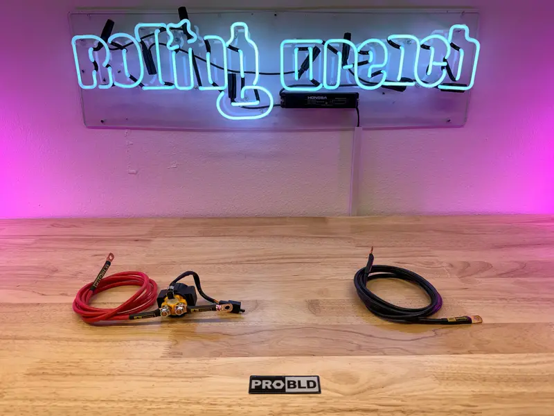 Gy6 8-Gauge Starter Solenoid & Wiring Harness Kit 1