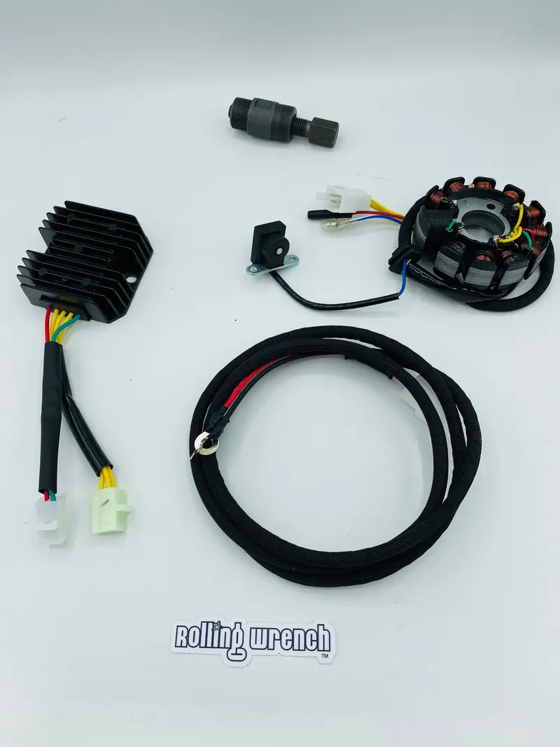 Gy6 Charging System Enhancement: 8-Pole To 11-Pole Stator Upgrade 1
