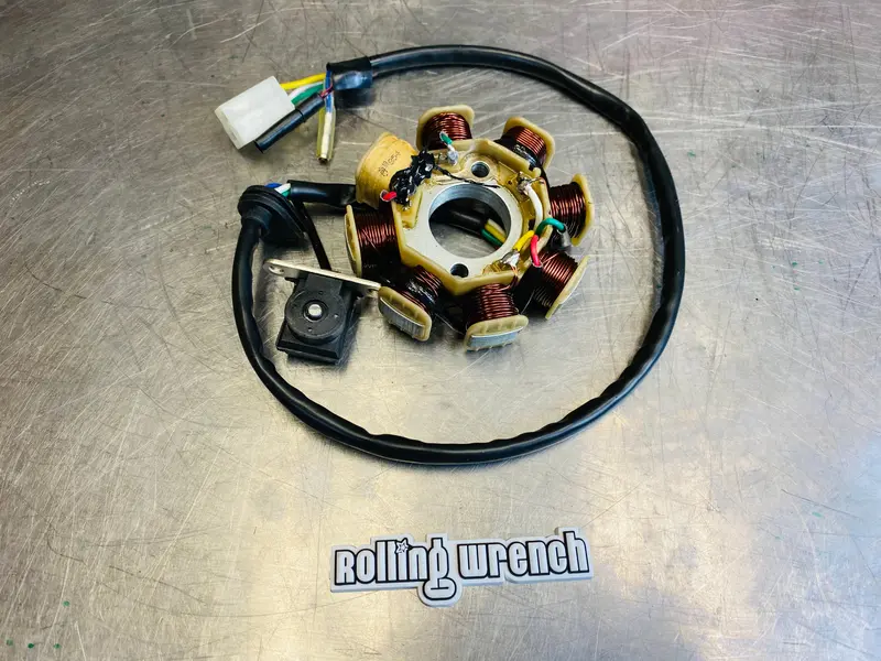 Gy6 / Qmj157 8-Pole Stator – Universal Scooter Alternator Core 1