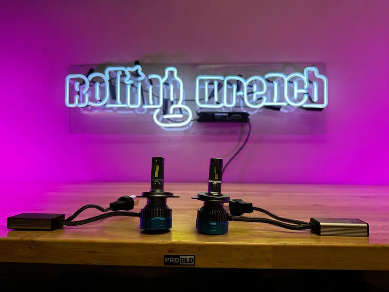 H4 Led Super/Mega Headlight Assembly By Probld 2